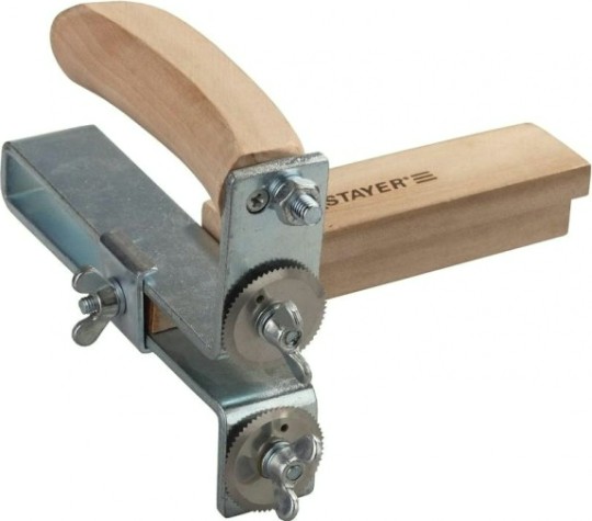 Рубанок столярный STAYER MASTER резак дисковый по гипсокартону с дополнительной ру [15175_z01]