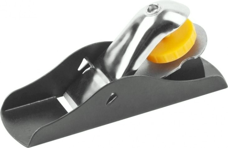 Рубанок столярный STAYER MINI металличенский 135х40 мм. [1860_z02]