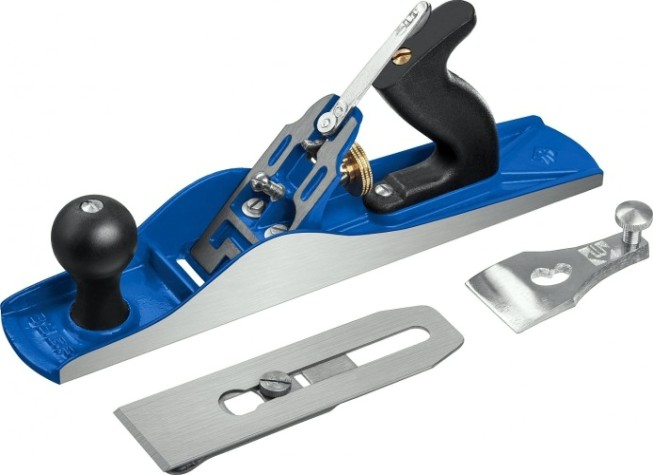 Рубанок столярный ЗУБР ПРОФЕССИОНАЛ № 5 полуфуганок металлический 350х60 мм. [18505-35_z01]