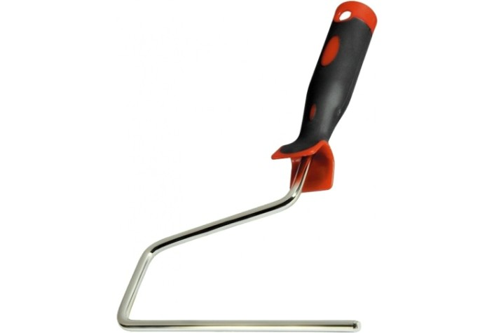 Ручка для валика MATRIX 180 мм, 8 мм d ручки-8 мм, никелированная двухкомпонентная// [81221]