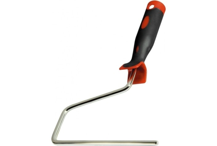 Ручка для валика MATRIX 250 мм, 8 мм d ручки-8 мм, никелированная двухкомпонентная// [81222]