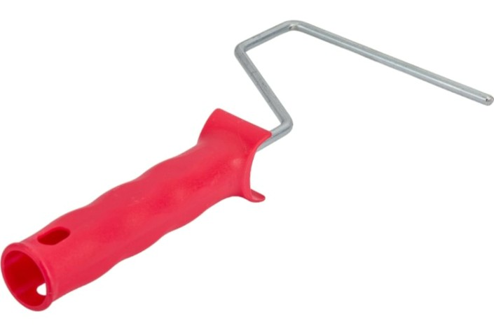 Ручка для валика MATRIX для мини 150 мм, d ручки-6 мм, оцинкованная// [81214]