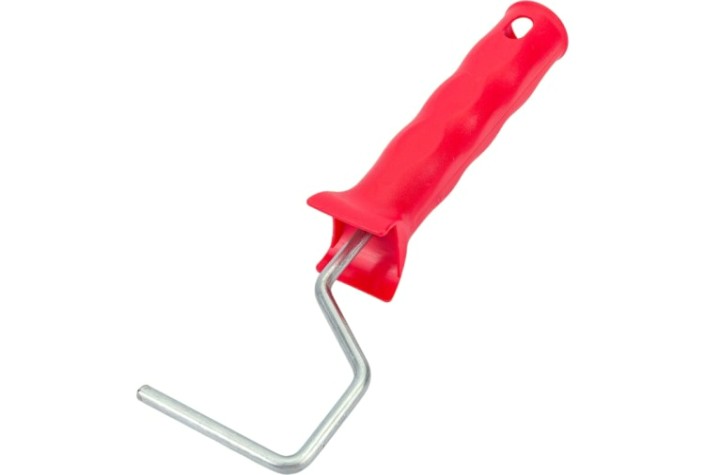 Ручка для валика MATRIX для мини 50 мм и 75 мм, d ручки-6 мм, оцинкованная// [81211]