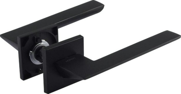 Ручка дверная НОРА-М 130K Slim "Черная" [18616]