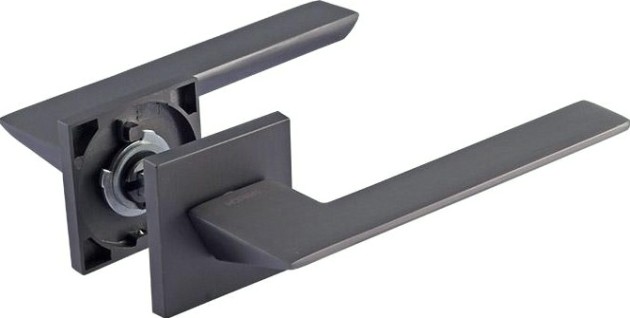 Ручка дверная НОРА-М 130K Slim "Графит" [18615]