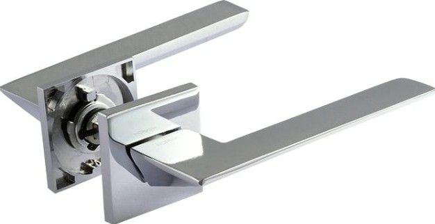 Ручка дверная НОРА-М 130K Slim "Хром" [18613]