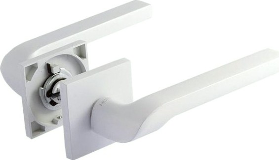 Ручка дверная НОРА-М 131K Slim "Белая" [18622]