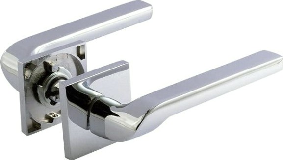 Ручка дверная НОРА-М 131K Slim "Хром" [18618]