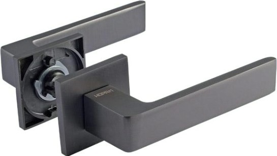 Ручка дверная НОРА-М 132K Slim "Графит" [18625]