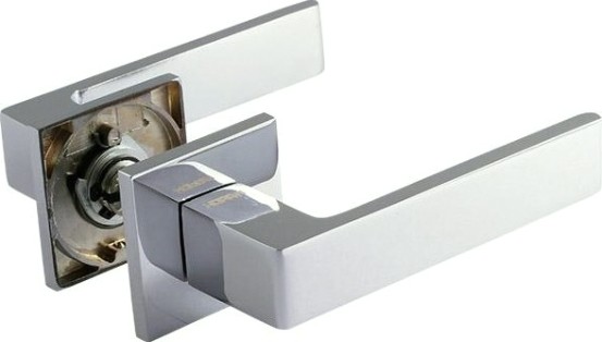 Ручка дверная НОРА-М 132K Slim "Хром" [18623]