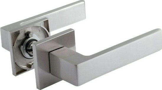 Ручка дверная НОРА-М 132K Slim "Матовый никель" [18624]