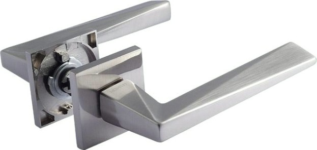 Ручка дверная НОРА-М 133K Slim "Матовый никель" [18629]