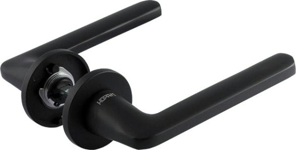 Ручка дверная НОРА-М 134А Slim "Черная" [18636]