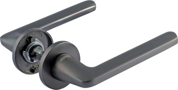 Ручка дверная НОРА-М 134А Slim "Графит" [18635]