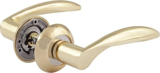 Ручка дверная НОРА-М 94 А AL комплект "Золото" [15912]