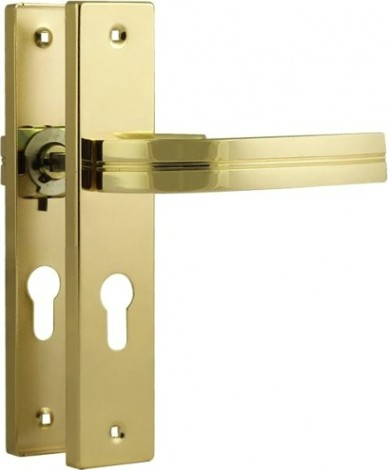 Ручка на планке НОРА-М 106-55 мм комплект "Золото" [16900]