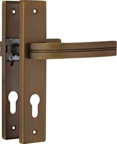 Ручка на планке НОРА-М 106-70 мм комплект "Матовый кофе" [17088]