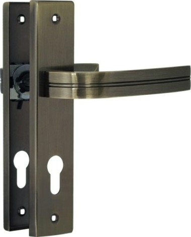 Ручка на планке НОРА-М 106-70 мм комплект "Старая бронза" [17011]