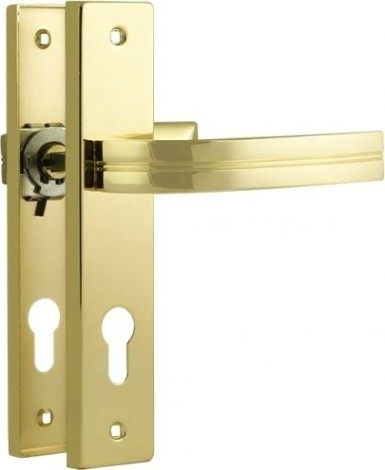 Ручка на планке НОРА-М 106-70 мм комплект "Золото" [16991]