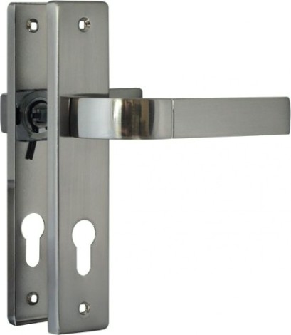 Ручка на планке НОРА-М 107-70 мм комплект "Матовый никель" [16124]