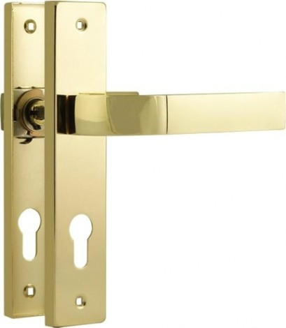 Ручка на планке НОРА-М 107-70 мм комплект "Золото" [16260]