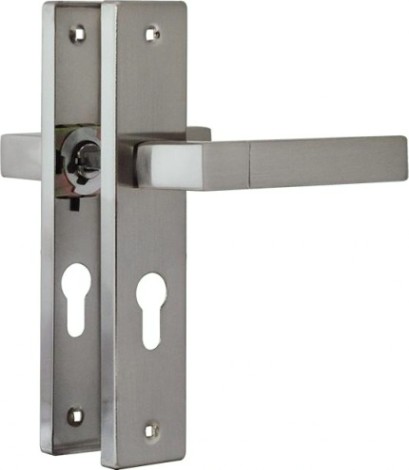 Ручка на планке НОРА-М 109-55 мм комплект "Матовый хром/Хром" [16905]