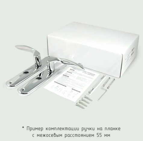 Ручка на планке НОРА-М 109-55 мм комплект "Золото" [16904]