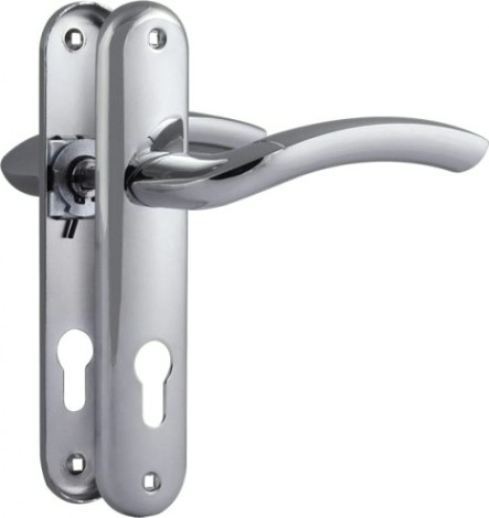 Ручка на планке НОРА-М 23-70 мм комплект "Хром" [8633]