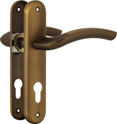 Ручка на планке НОРА-М 23-70 мм комплект "Матовый кофе" [16121]