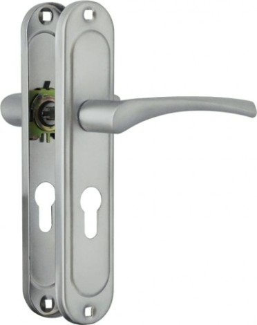 Ручка на планке НОРА-М 710-55 мм комплект "Матовый хром/Хром" [16967]