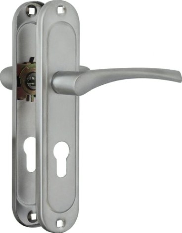 Ручка на планке НОРА-М 710-62 мм комплект "Матовый хром/Хром" [16971]