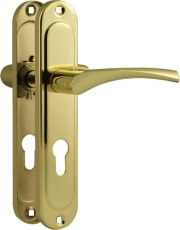 Ручка на планке НОРА-М 710-62 мм комплект "Золото" [16968]