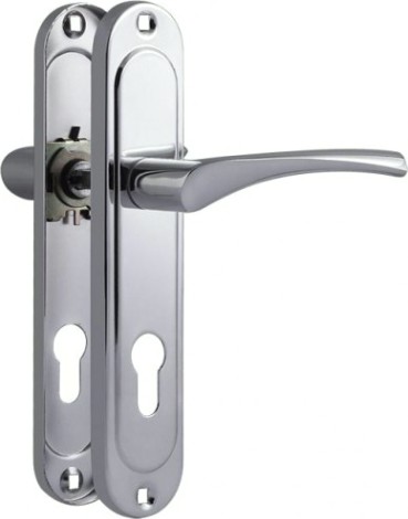 Ручка на планке НОРА-М 710-70 мм комплект "Хром" [16974]