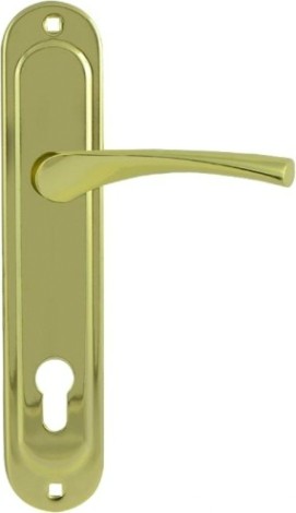 Ручка на планке НОРА-М 710-70 мм комплект "Золото" [16972]