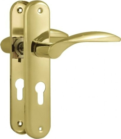 Ручка на планке НОРА-М 94-55 мм комплект "Золото" [16892]