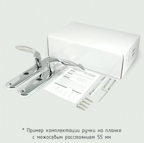 Ручка на планке НОРА-М 94-55 мм комплект "Золото" [16892]