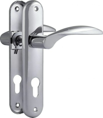 Ручка на планке НОРА-М 94-70 мм комплект "Хром" [9399]