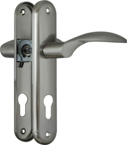 Ручка на планке НОРА-М 94-70 мм комплект "Матовый хром" [12107]