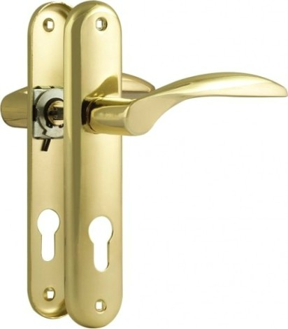 Ручка на планке НОРА-М 94-70 мм комплект "Золото" [9398]