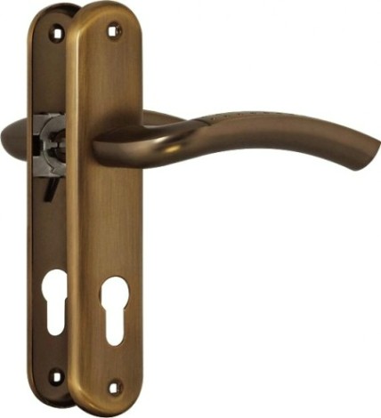 Ручка на планке НОРА-М 96-70 мм комплект "Матовый кофе" [16194]