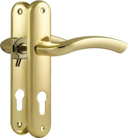 Ручка на планке НОРА-М 96-70 мм комплект "Золото" [11500]