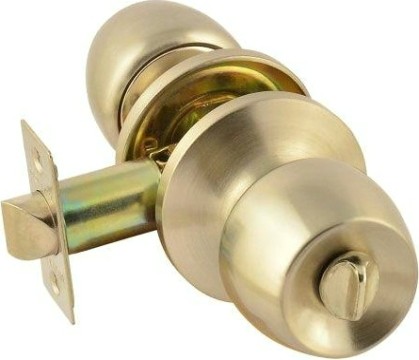 Ручка защелка кноб НОРА-М ЗР1 "Матовый никель" фиксатор [15588]