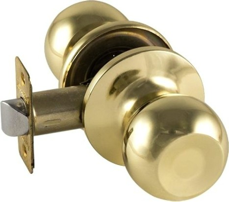 Ручка защелка кноб НОРА-М ЗШ ISPARUS "Золото"без запирания [16798]