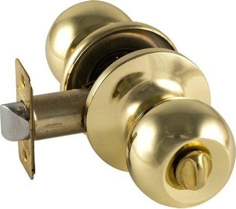 Ручка защелка кноб НОРА-М ЗШ ISPARUS "Золото" фиксатор [16792]