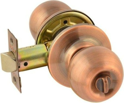 Ручка защелка кноб НОРА-М ЗШ "Старая медь" фиксатор [15693]