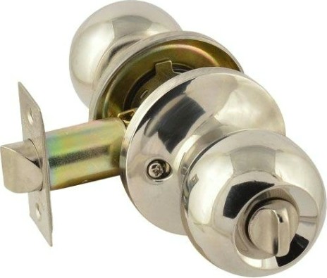 Ручка защелка кноб НОРА-М ЗШ-STD "Хром" фиксатор [13748]