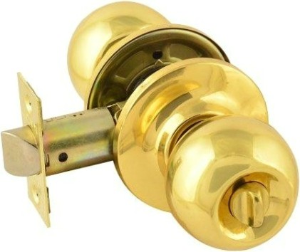 Ручка защелка кноб НОРА-М ЗШ "Золото" фиксатор [15690]