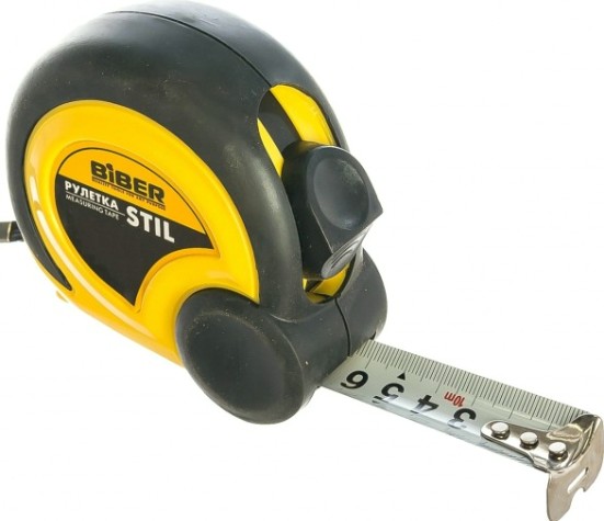 Рулетка Biber 40082 STIL 5мх19мм [тов-173006]