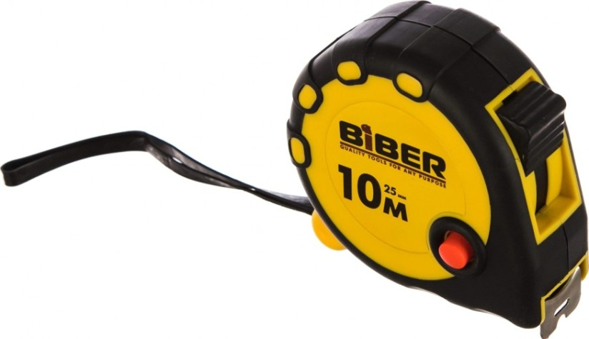 Рулетка Biber 40095 STANDART 10мх25мм [тов-173014]