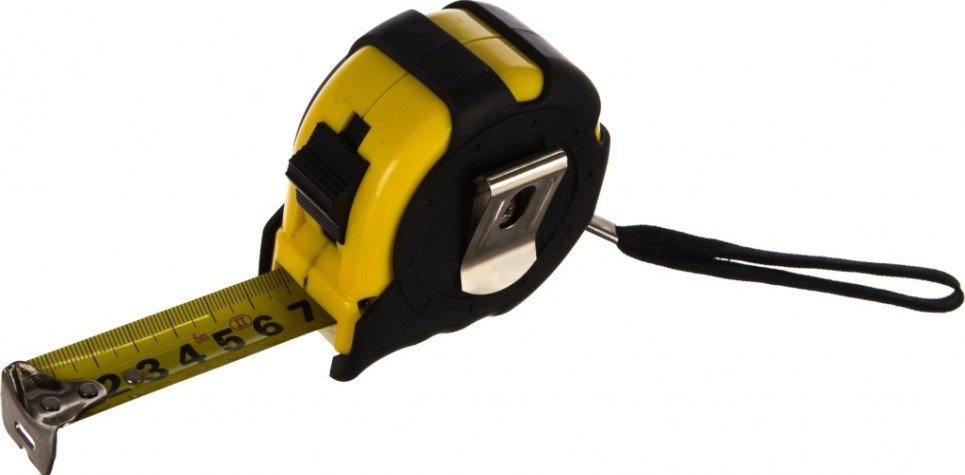 Рулетка Biber DIREKT 40104 обрезиненный корпус 5мх25мм [Тов-054501]